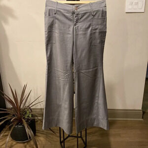 LaRok wool pallazo pants